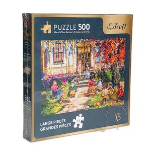 Canadian Artist 500 Large Piece Puzzle - The First Day by P. Paquin New sealed